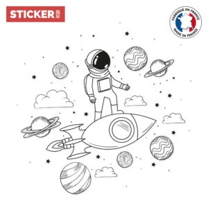 Sticker Espace