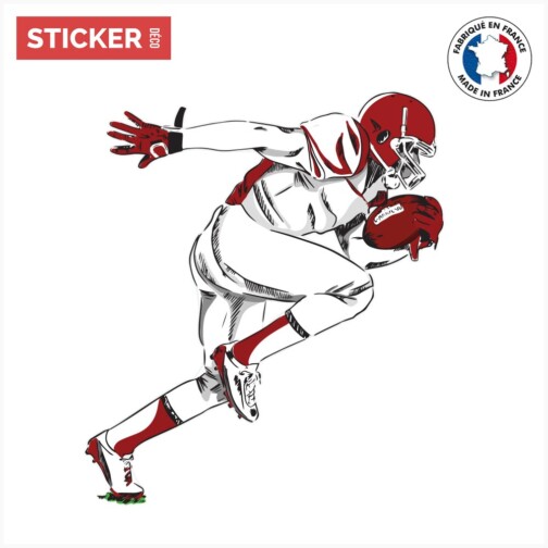 Sticker Football Americain