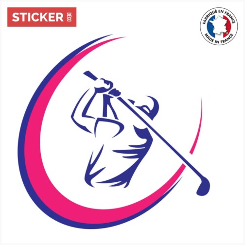 Sticker Golfeur