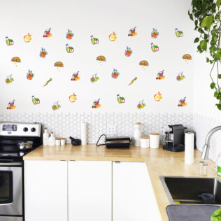 Sticker Jus De Fruits
