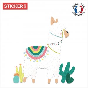 Sticker Lama Mexicain 3