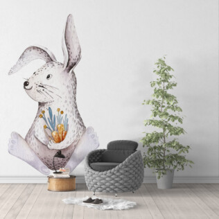 Sticker Lapin Blanc