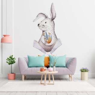 Sticker Lapin Blanc