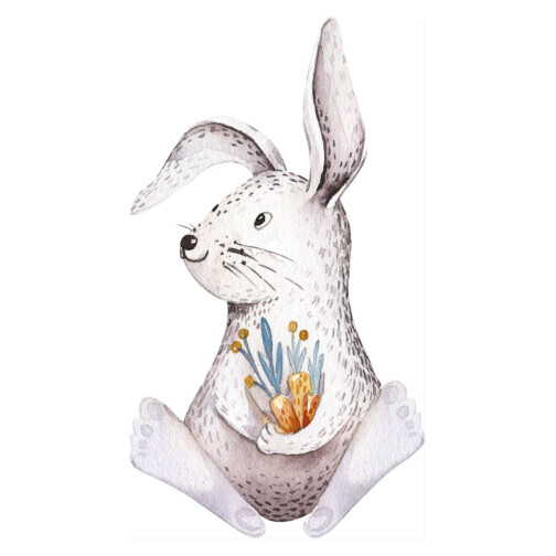 Sticker Lapin Blanc