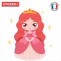Sticker Mini Princesse Stickers Princesses Autocollants Stickerdeco Fr