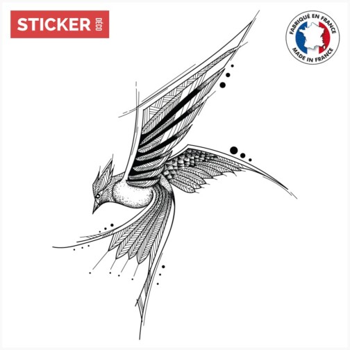 Sticker Oiseau Perçant