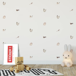 Stickers Oiseaux Printanier Wide