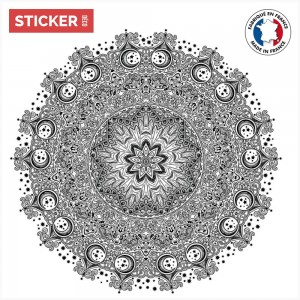 Sticker-Rosace-Mandala