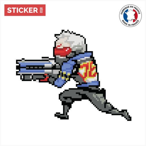 Sticker Soldat Overwatch
