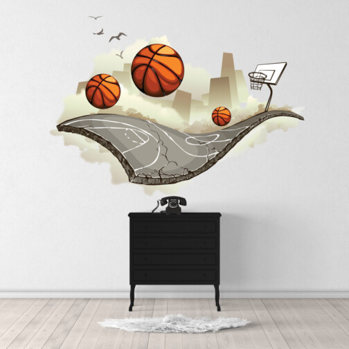 Sticker Street basket