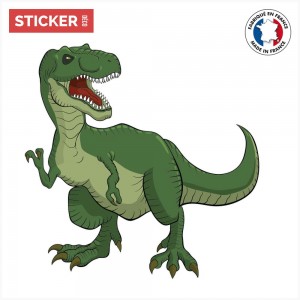 Sticker T-rex Vert