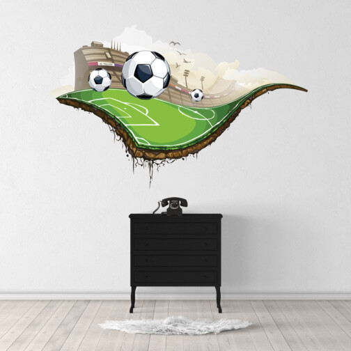 Sticker Terrain Football