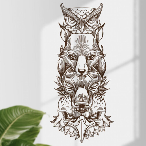 Sticker Totem Animal