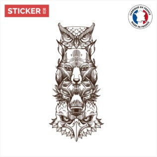 Sticker-Totem-Animal