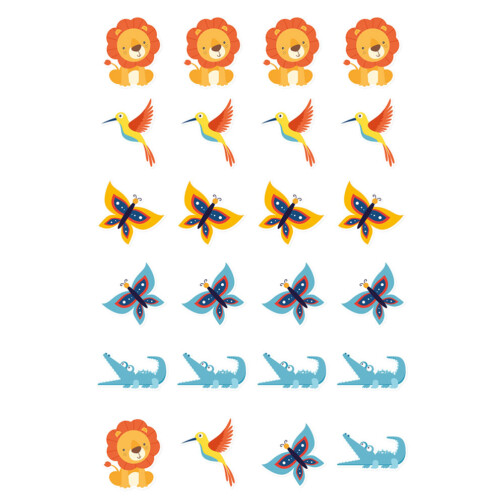 Stickers Animaux Jungle