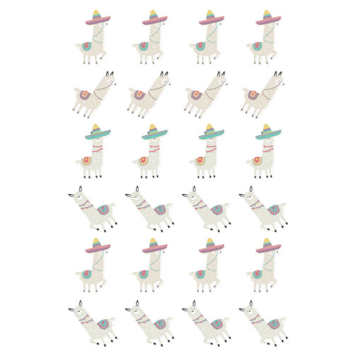 Stickers Lama Mexique
