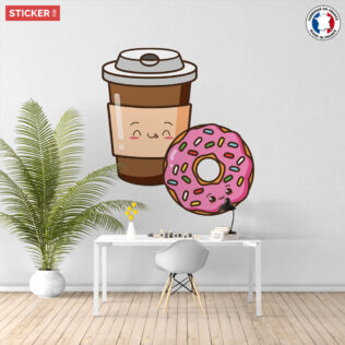 Sticker Café Donut