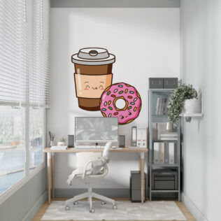 Sticker Café Donut