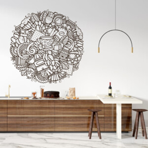 Sticker Café Doodle