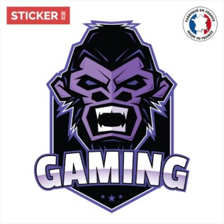 sticker Gaming Gorille