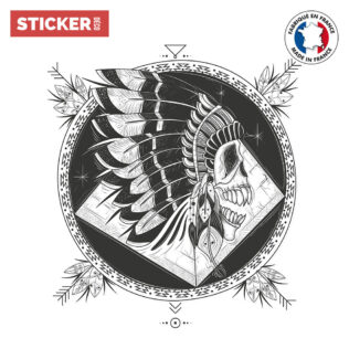 Sticker Indigène Mandala