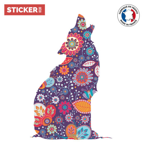 Sticker Loup Floral