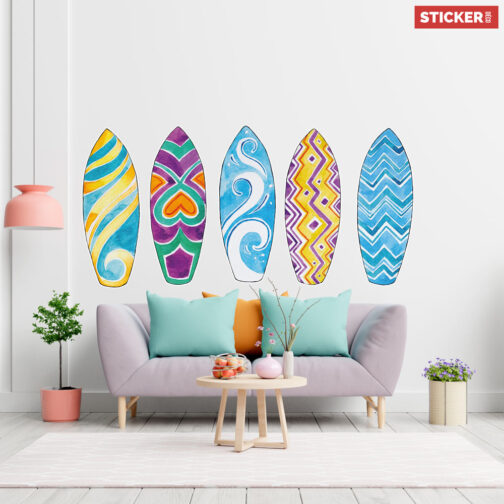 Sticker Planche Surf