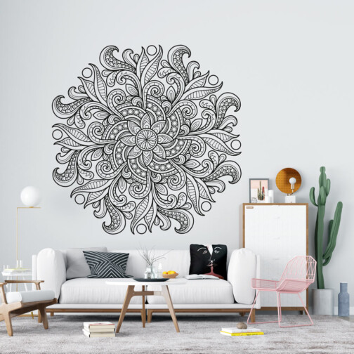 Sticker Rosace Mandala