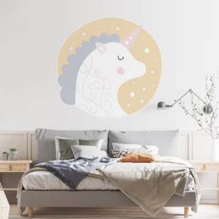 Sticker Splendide Licorne