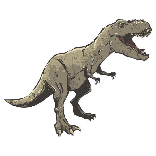 Sticker T-Rex Classique