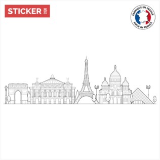 Sticker Ville Paris