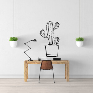 sticker cactus doodle Plante