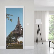 Sticker Porte Paris Tour Eiffel Vintage - Stickers STICKERS VILLES ET