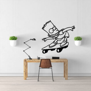 Bart Simpsons Skate
