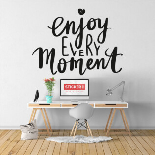 Sticker Citation Enjoy Every Moment