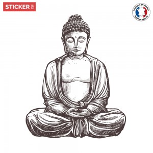 Sticker-zen-bouddha-classic
