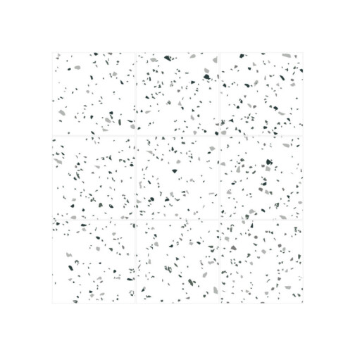 Stickers Carrelage Terrazzo Vert