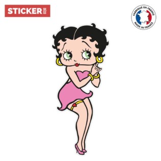 Sticker Betty Boop Poupoupidou