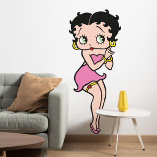 Sticker Betty Boop Poupoupidou