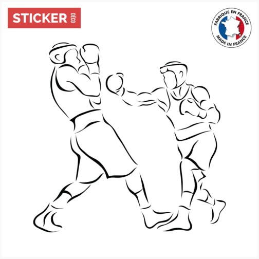 Sticker Boxeur