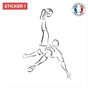 Sticker Footballeur Figure
