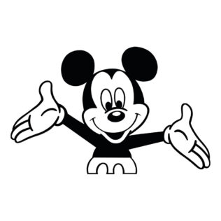 Sticker Mickey Mouse
