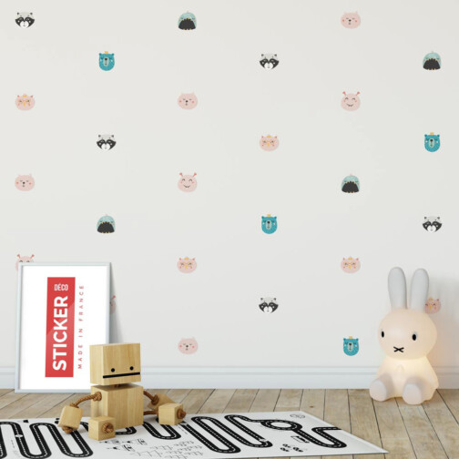 Stickers Planche Animaux 2