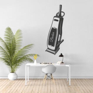 Sticker Tondeuse Coiffeur