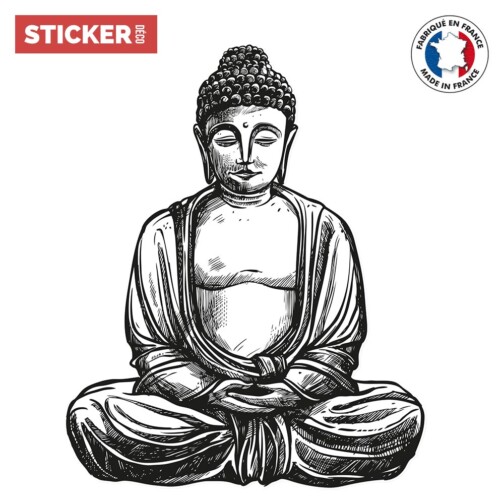 Sticker Zen Bouddha Classic