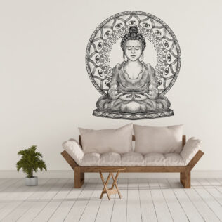 Sticker Zen Bouddha Eyes