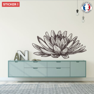 Sticker Main Fleur de Lotus Zen - Magic Stickers