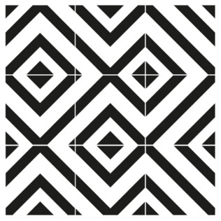 Stickers Carreaux de Ciment Scandinave