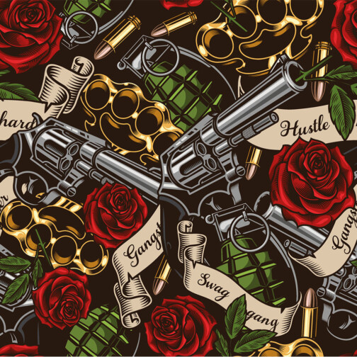 Crédence à coller Guns N' Roses