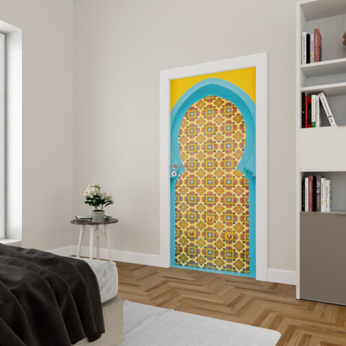 Sticker Porte Orientale Zellige